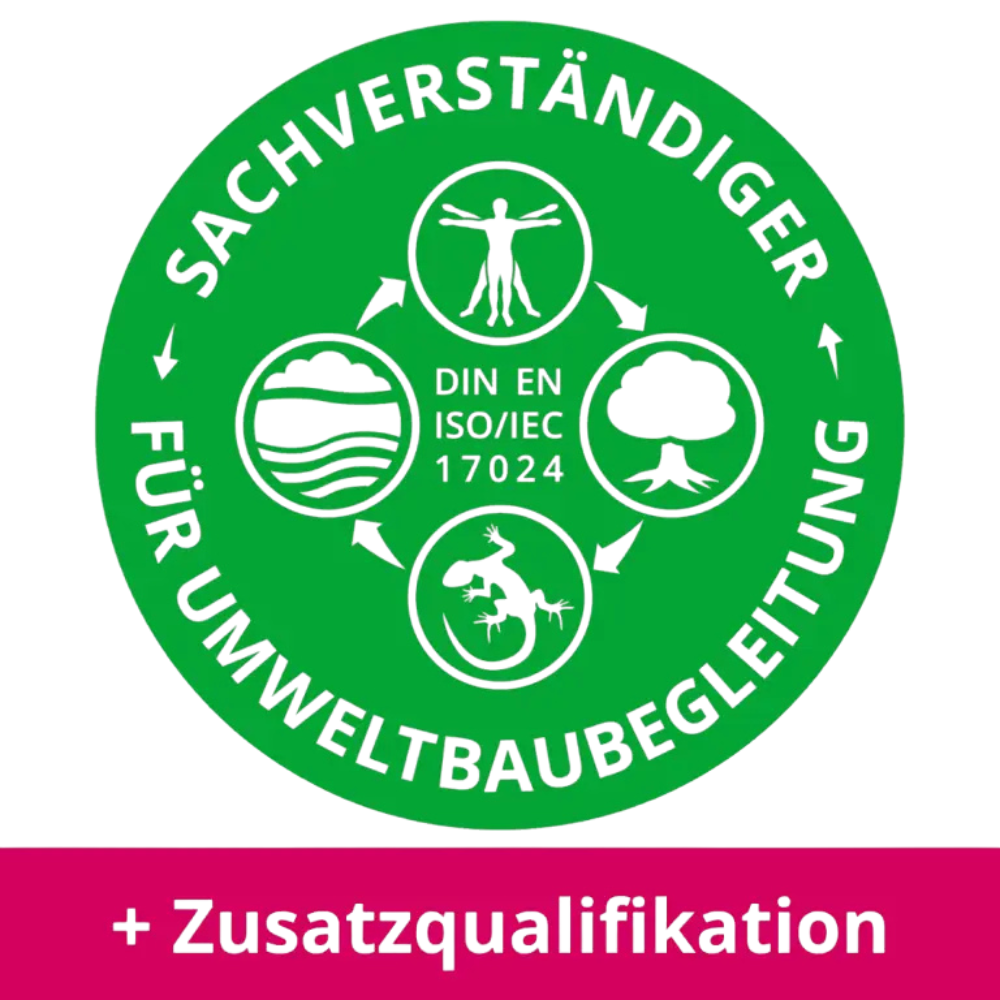 Sachverständiger für Umweltbaubegleitung UBB (Euro Zert.) GreenDay Baumpflege